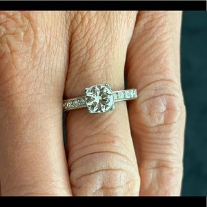 Swarovski crystal ring, size 6.5